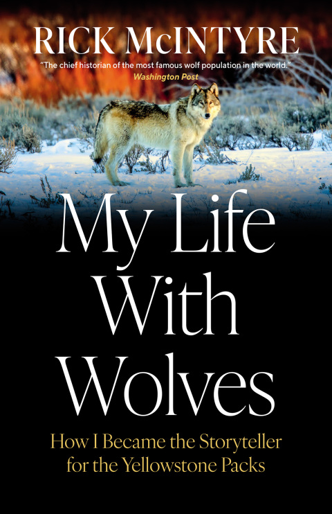 Cover image for book My Life With Wolves