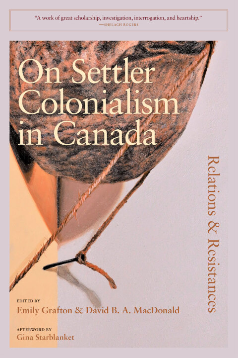 Cover image for book On Settler Colonialism in Canada: Relations and Resistances