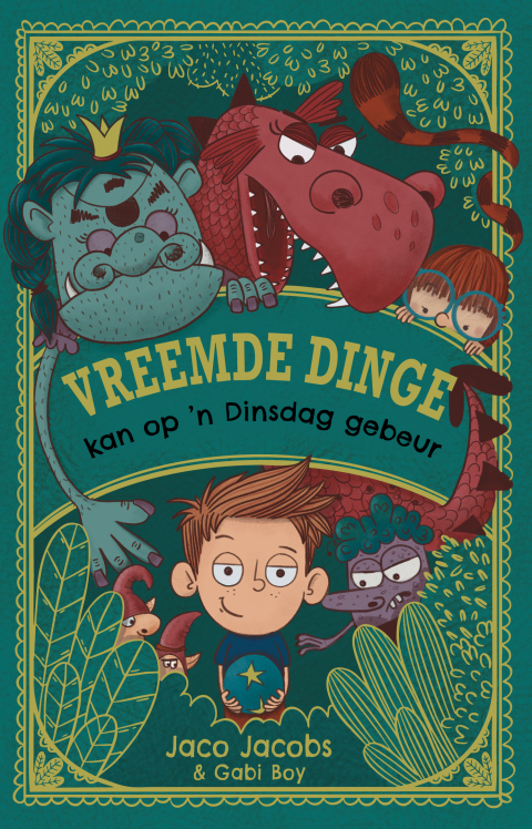 Cover image for book Vreemde dinge kan op 'n Dinsdag gebeur