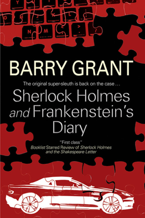 Cover image for book Sherlock Holmes and Frankenstein's Diary