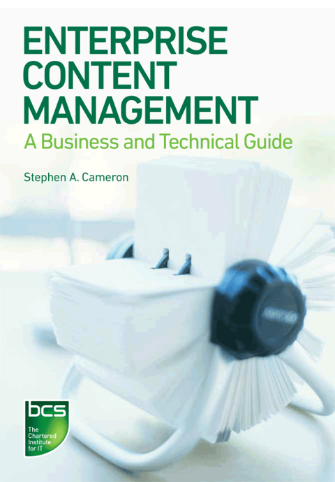 Cover image for book Enterprise Content Management