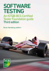 Cover image: Software Testing 3rd edition 9781780172996