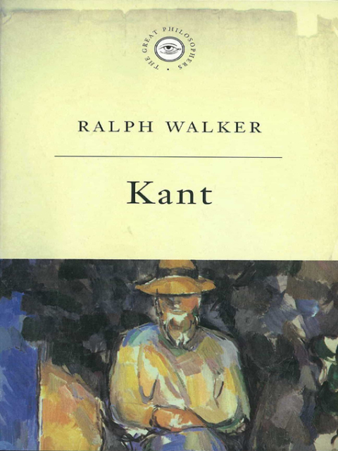 Cover image for book The Great Philosophers:Kant