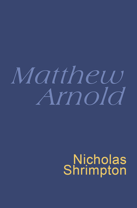 Cover image for book Matthew Arnold