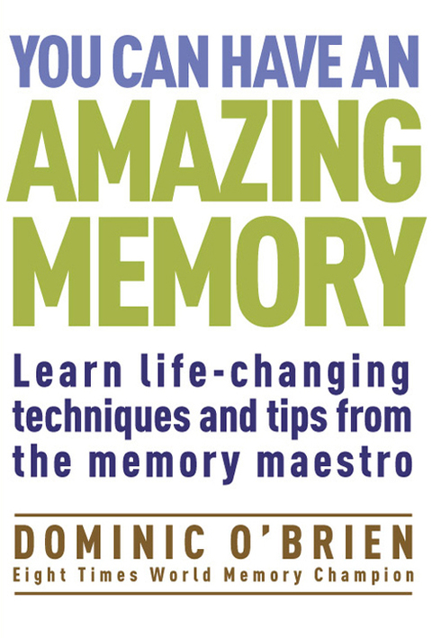 Cover image for book You Can Have an Amazing Memory