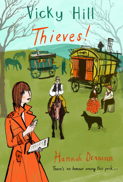 Cover image for book Vicky Hill: Thieves!