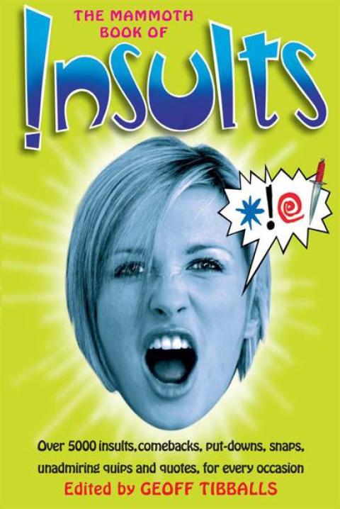 Cover image for book The Mammoth Book of Insults