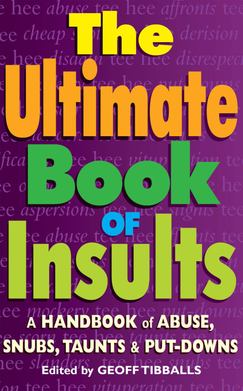 Cover image for book The Ultimate Book of Insults