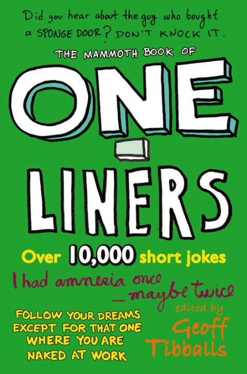Cover image for book The Mammoth Book of One-Liners