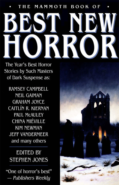 Cover image for book The Mammoth Book of Best New Horror 2003