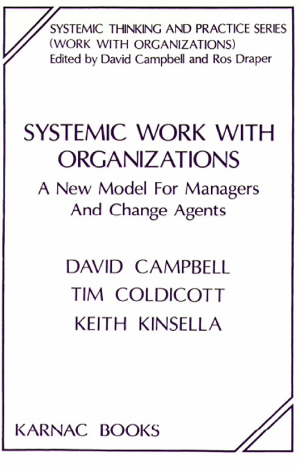 Systemic Work with Organizations (eBook) - David Campbell,