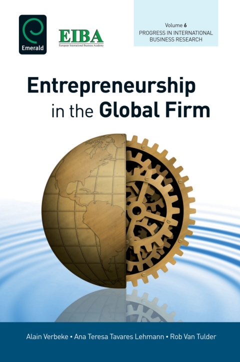 Cover image for book Entrepreneurship in the Global Firm