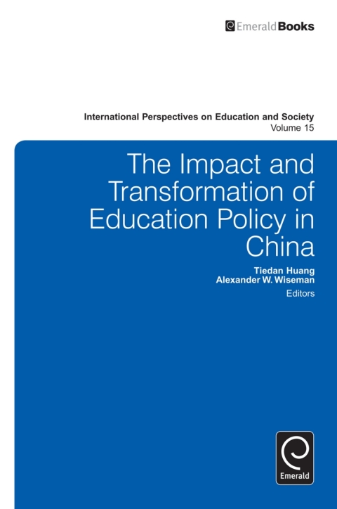 Cover image for book The Impact and Transformation of Education Policy in China