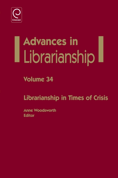 Cover image for book Librarianship in Times of Crisis
