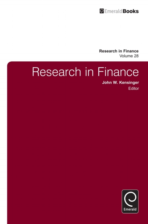Cover image for book Research in Finance