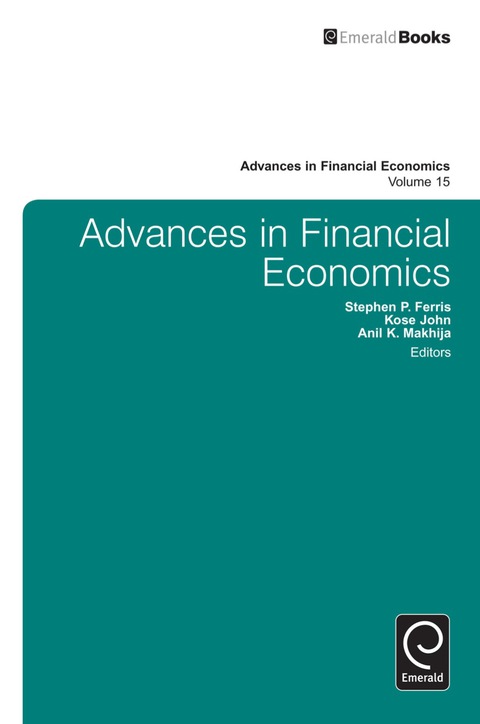 Cover image for book Advances in Financial Economics