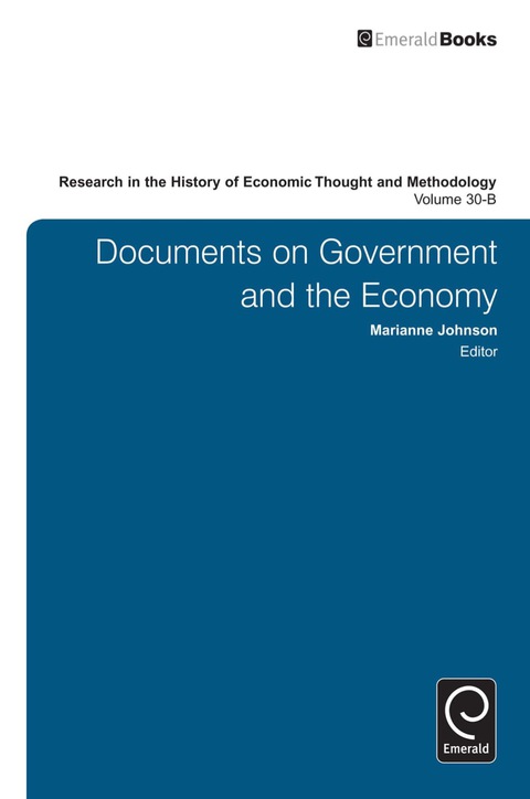 Cover image for book Research in the History of Economic Thought and Methodology