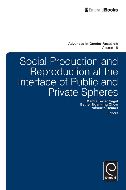 Cover image for book Social Production and Reproduction at the Interface of Public and Private Spheres