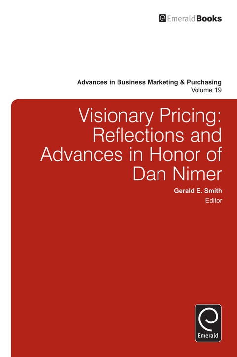 Cover image for book Visionary Pricing