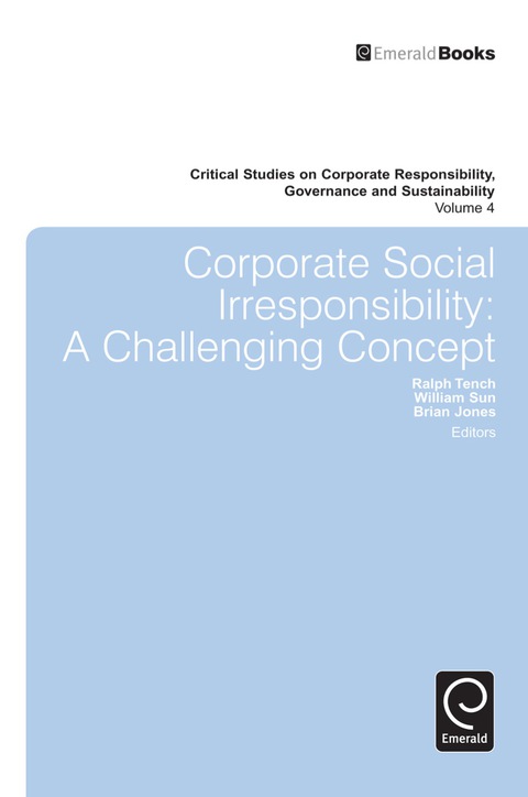 Cover image for book Corporate Social Irresponsibility