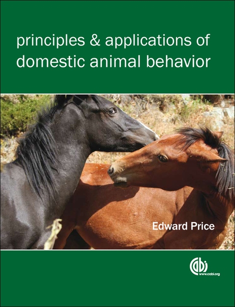 Cover image for book Principles and Applications of Domestic Animal Behavior: An Introductory Text