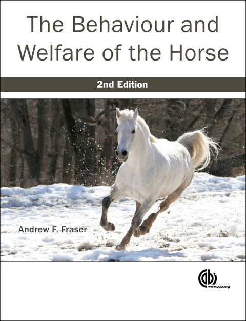 Cover image for book The Behaviour and Welfare of the Horse