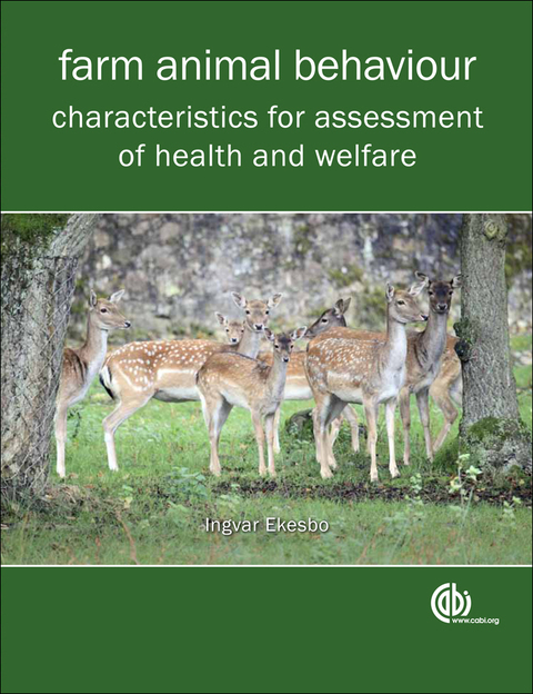Cover image for book Farm Animal Behaviour: Characteristics for Assessment of Health and Welfare