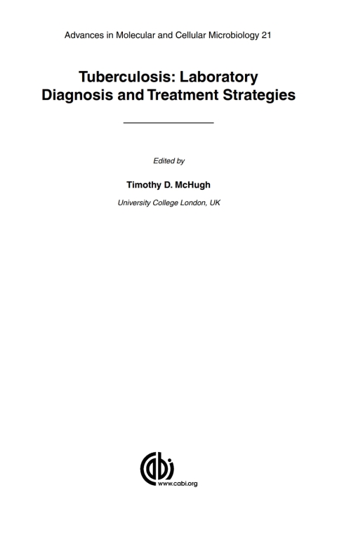 Cover image for book Tuberculosis