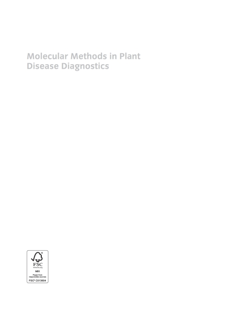 Cover image for book Molecular Methods in Plant Disease Diagnostics