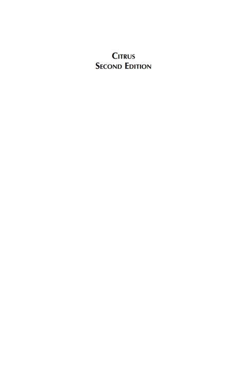 Cover image for book Citrus