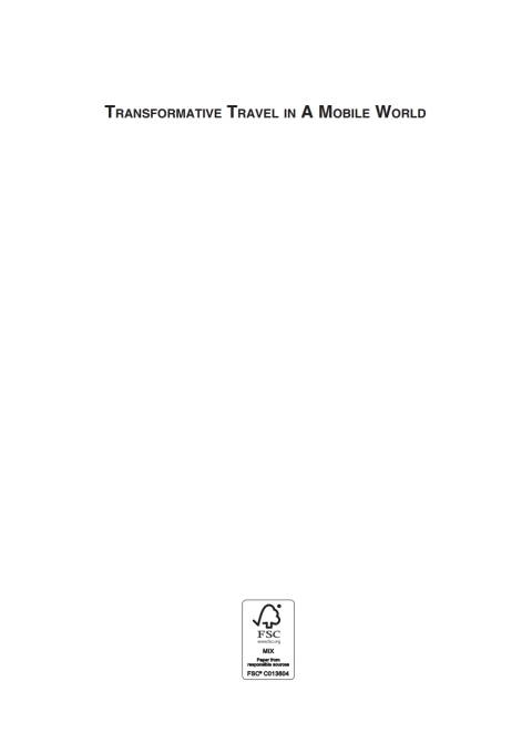 Cover image for book Transformative Travel in a Mobile World