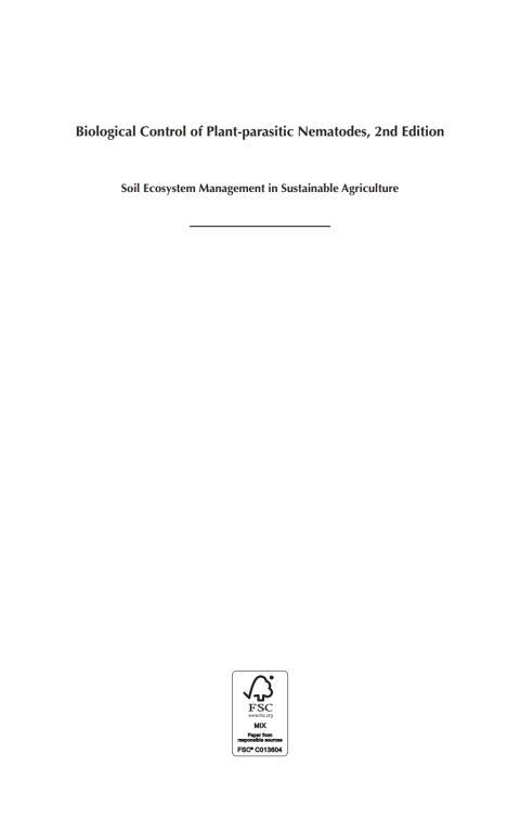 Cover image for book Biological Control of Plant-parasitic Nematodes