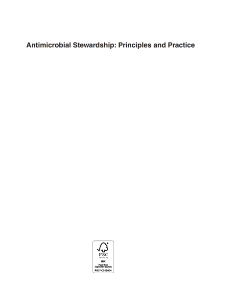Cover image for book Antimicrobial Stewardship