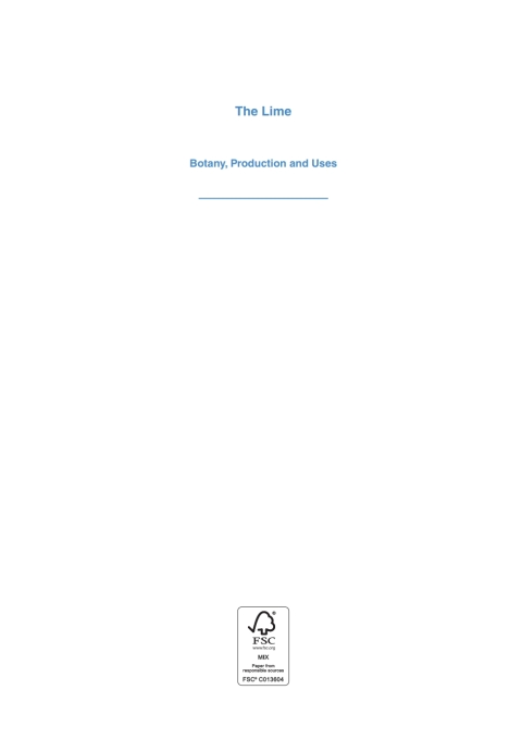 Cover image for book Lime, The