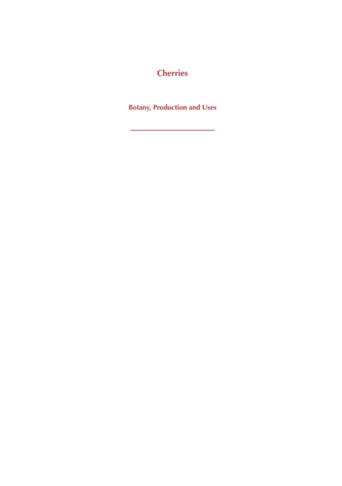 Cover image for book Cherries