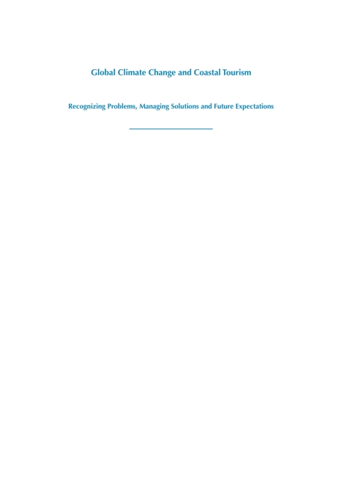 Global Climate Change and Coastal Tourism 
