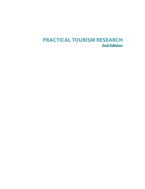 Cover image for book Practical Tourism Research