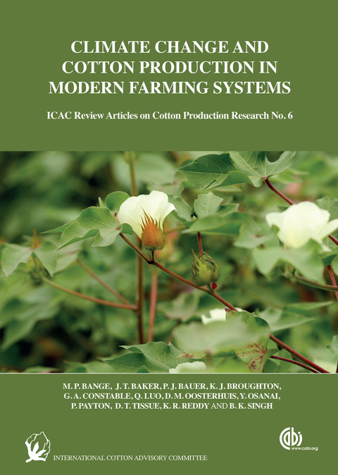 Climate Change and Cotton Production in Modern Farming Systems 