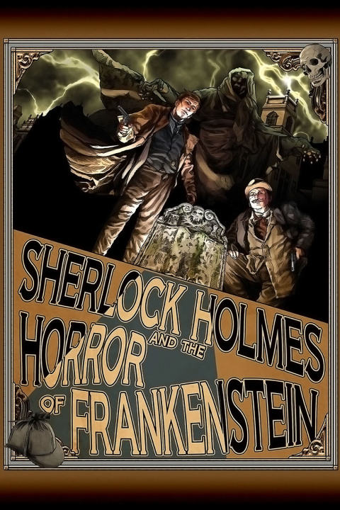 Cover image for book Sherlock Holmes and the Horror of Frankenstein