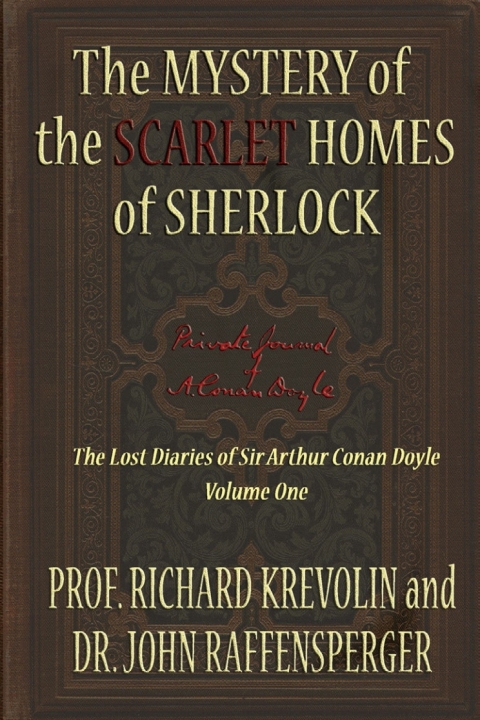 Cover image for book The Mystery of the Scarlet Homes Of Sherlock