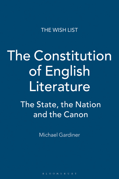 Cover image for book The Constitution of English Literature