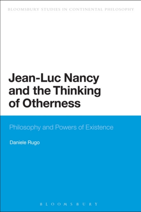 Cover image for book Jean-Luc Nancy and the Thinking of Otherness