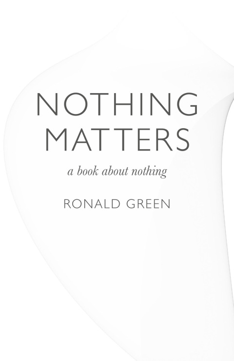 Cover image for book Nothing Matters