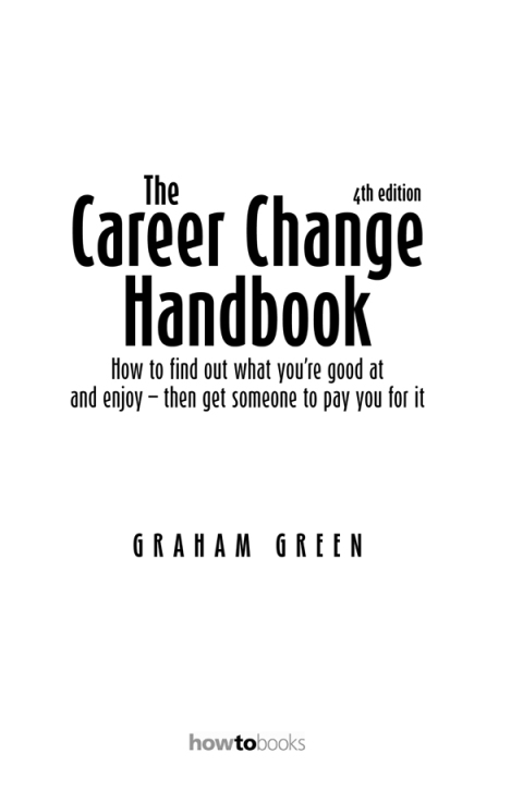Cover image for book The Career Change Handbook 4th Edition