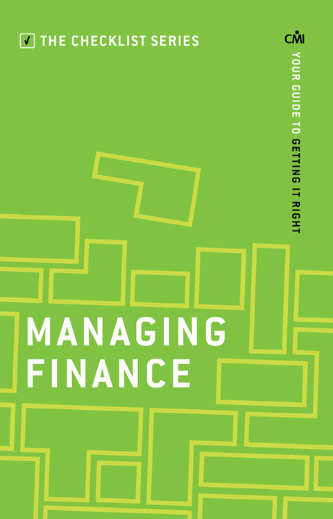 Cover image for book Managing Finance