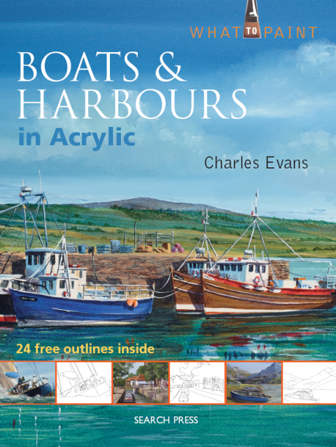 Cover image for book Boats & Harbours in Acrylic