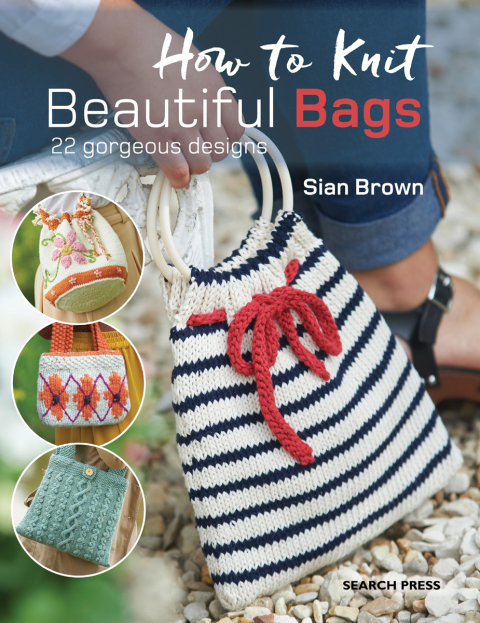 Cover image for book How to Knit Beautiful Bags