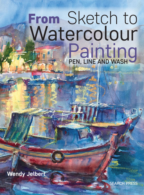 Cover image for book From Sketch to Watercolour Painting