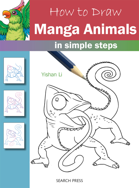 Cover image for book How to Draw: Manga Animals