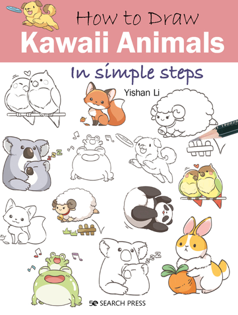 Cover image for book How to Draw: Kawaii Animals